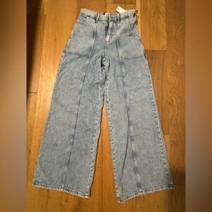 Lee High-Waist Wide Leg Utility Jeans – Size 27M (New With Tags! 🏷️)
